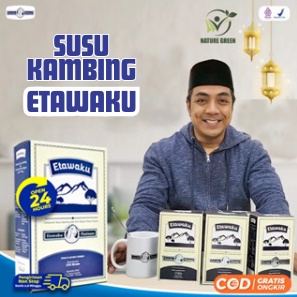 

Original Etawaku Platinum 3x Atasi Masalah Pernafasan Susu Kambing Untuk Kesehatan Pernafasan Sembuhkan Asma Bronkitis Sesak Nafas Jaga Kesehatan Kepadatan Tulang Isi 2gr