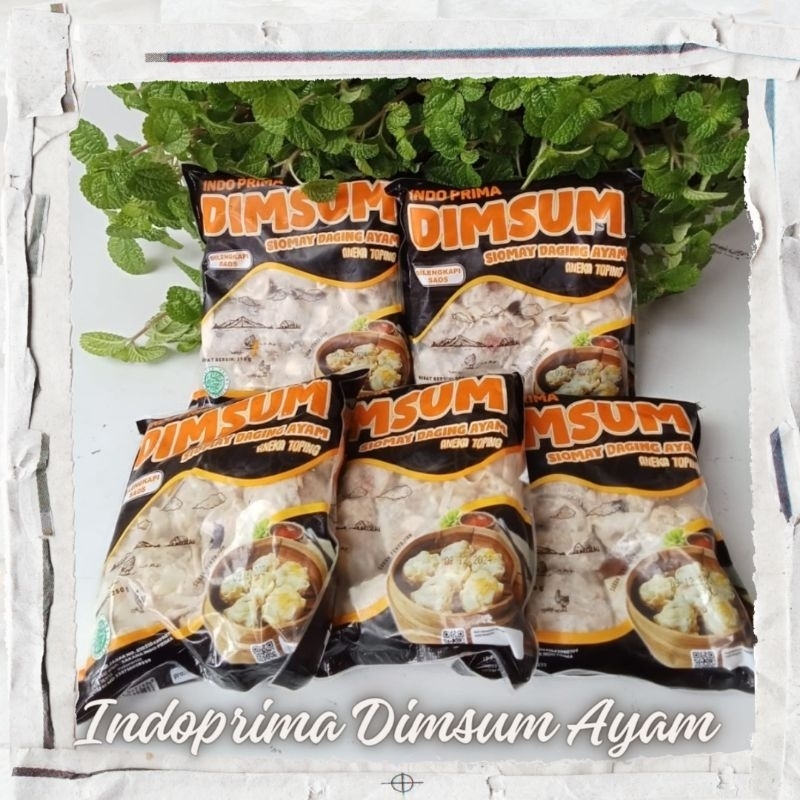 

SAKANA Indoprima Dimsum Ayam 250gr Premium Halal Plus Saus isi 15