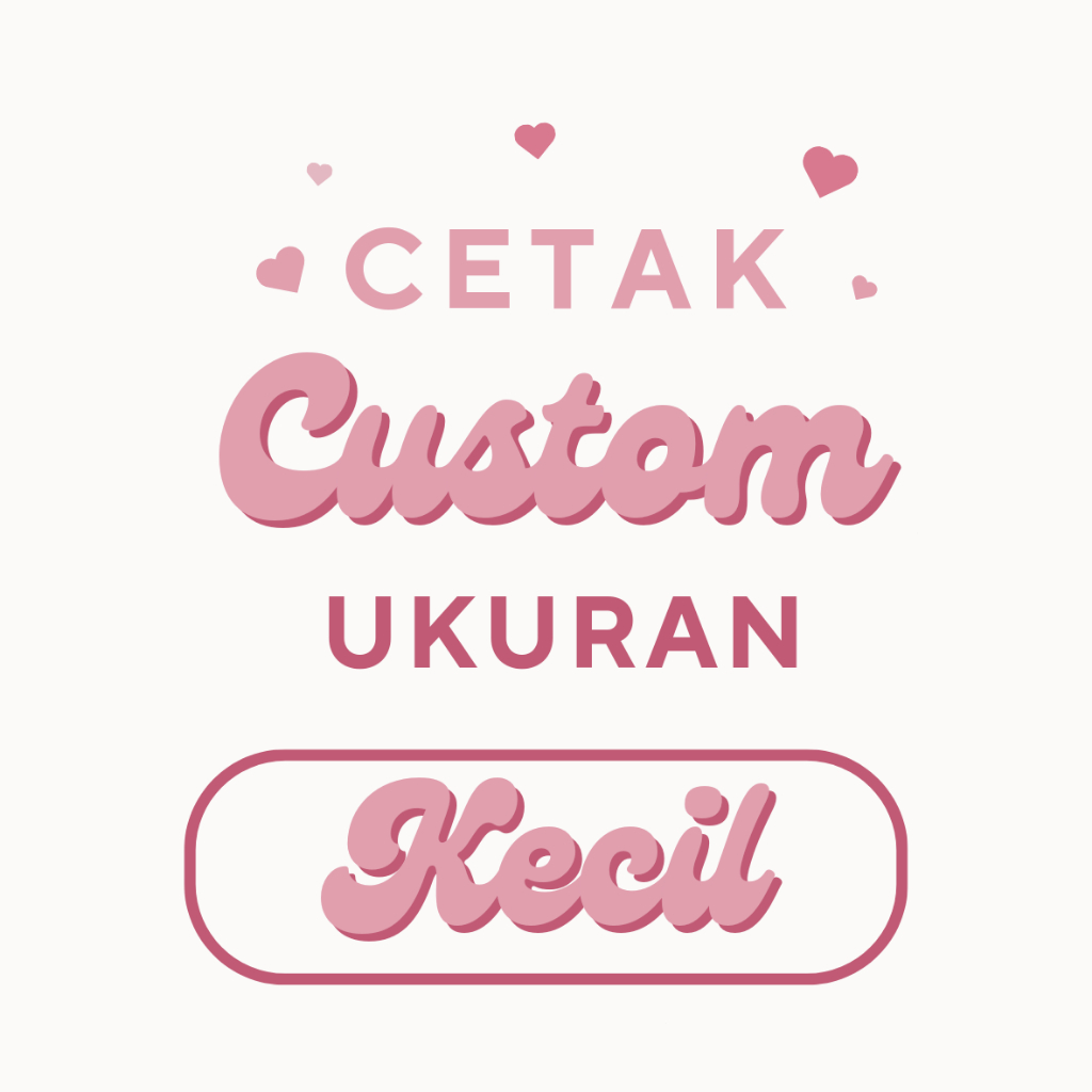 

Cetak Kartu/Stiker Custom Ukuran Kecil
