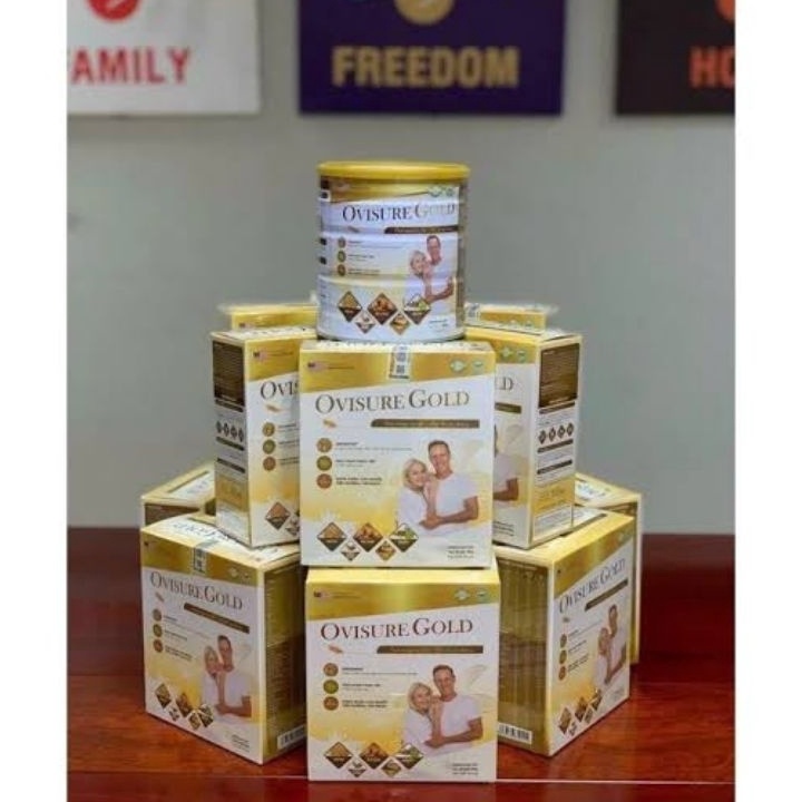 

STAR Ovisure Gold Milk Asli 1 Original 1 Box Susu Obat Tulang Dan Sendi Atasi Malasah Asam Urat