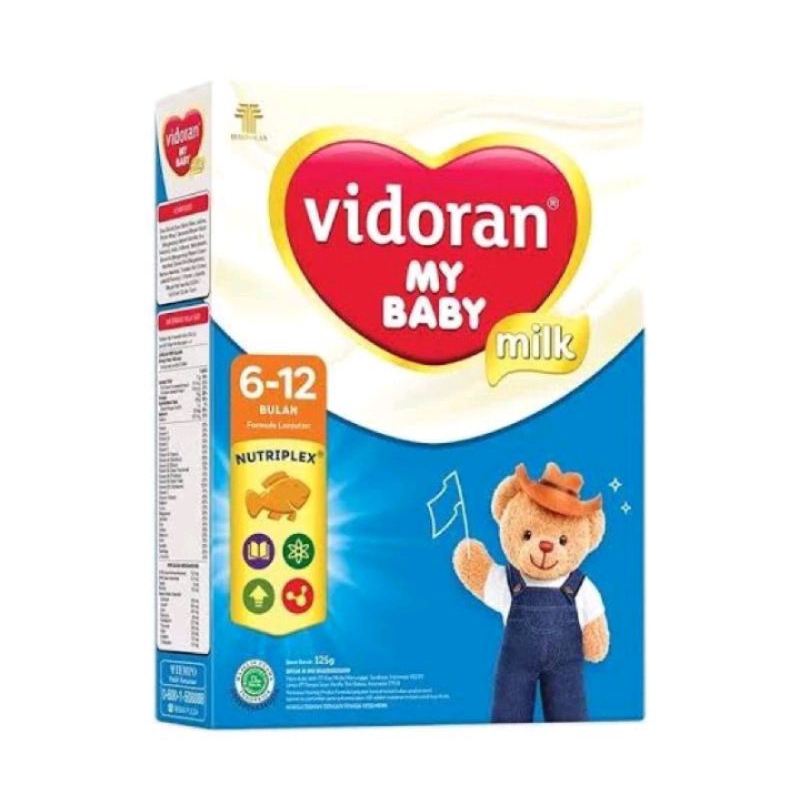 Susu vidoran 6-12 bulan 125 gram