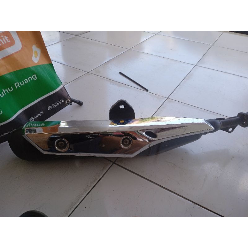 Knalpot supra 125fi original mulus