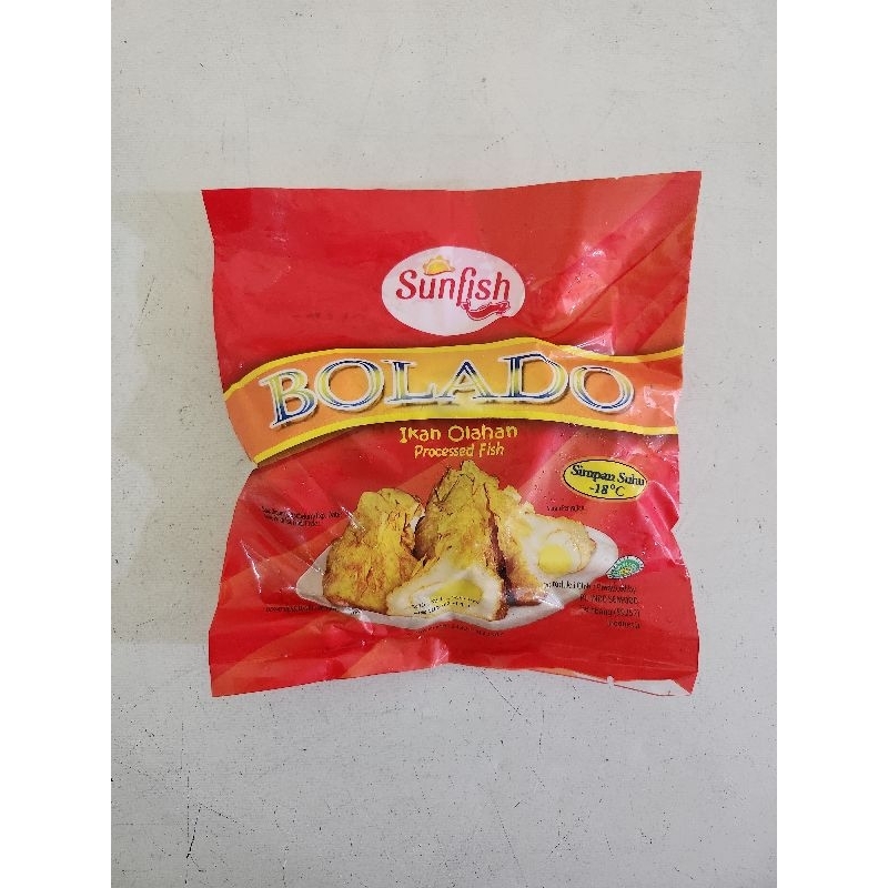 

Bolado Sunfish Isi Telur Puyuh 250 gram