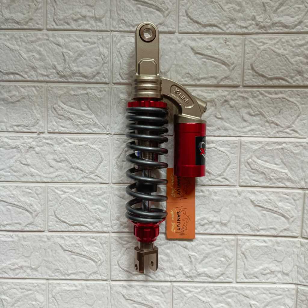 SHOCK 330 VARIO 125/150 X-LINE TITAN RED #santuymotoshop