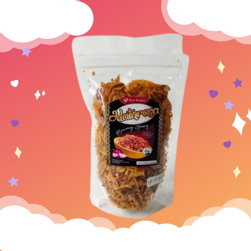 

Bawang Goreng Pedas Teri Medan