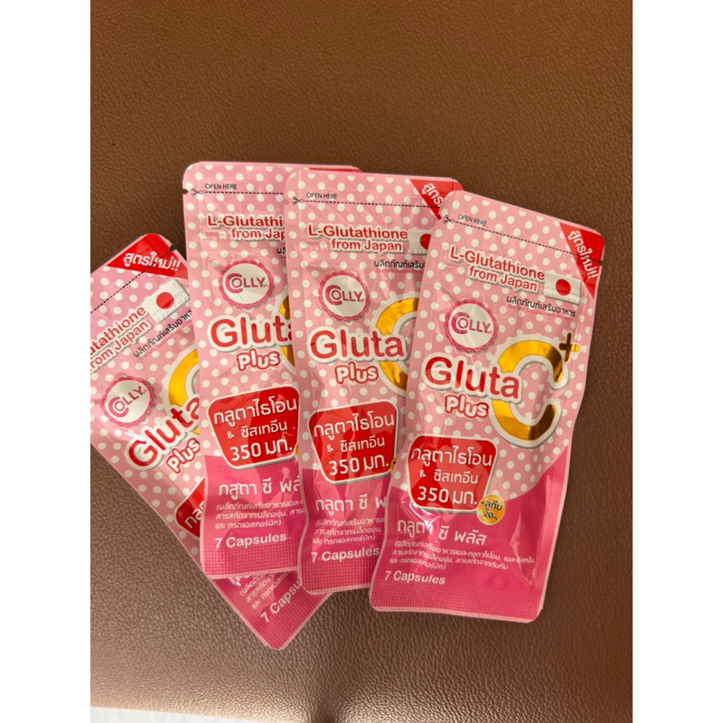 COLLY PINK GLUTA C PLUS SACHET (7 kapsul) ORIGINAL THAILAND