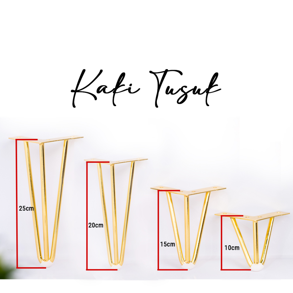 Kaki Sofa Tusuk / Kaki Sofa Model Paper Clip / Kaki Besi