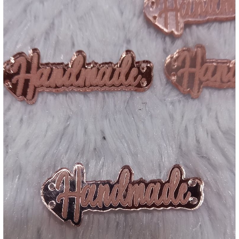 

Label akrilik "Handmade