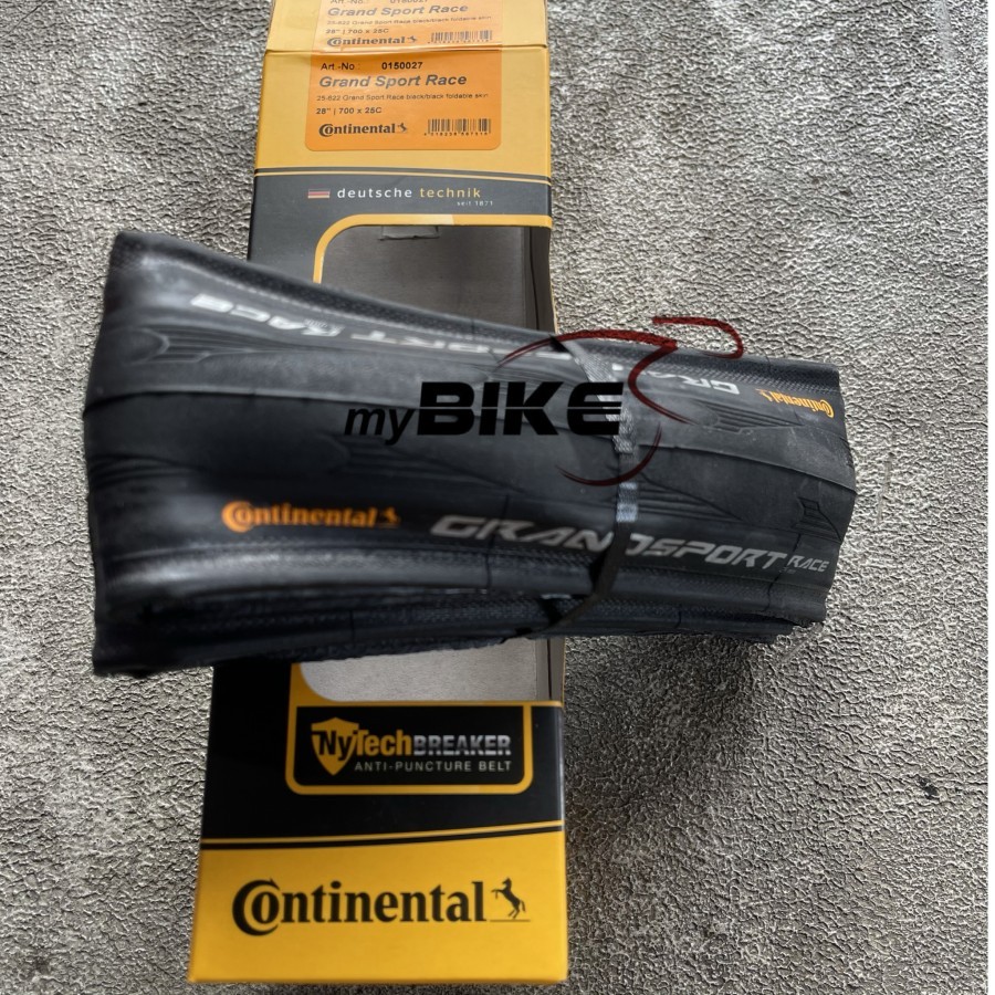 Continental Grand Sport Race Tire 700 x 25 Clincher - Black