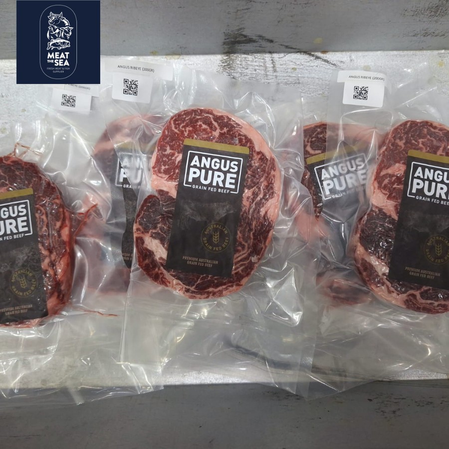 

Daging Sapi AUS Premium ● Cuberoll Beef Steak ● ANGUS PURE