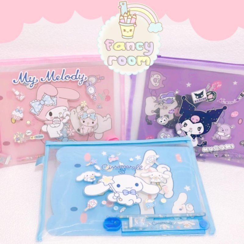 

Set Alat Tulis Sanrio Map Folio - - MC171