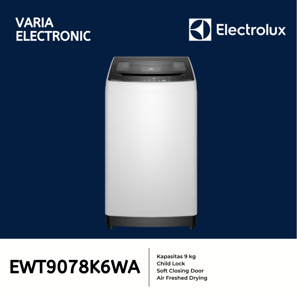 Mesin Cuci ELECTROLUX 9 kg EWT9078K6WA