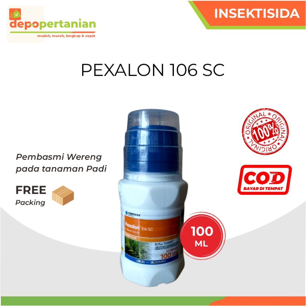 Depo Pertanian - Insektisida Pexalon 106 SC 100ml Obat Pembasmi Hama Wereng Pada Tanaman Padi Ampuh