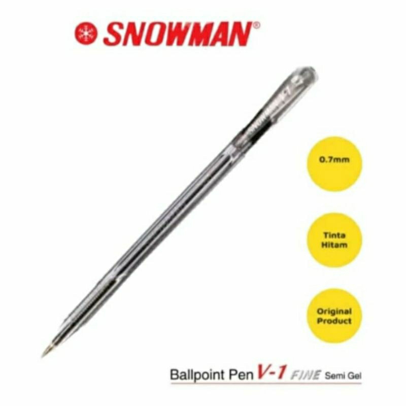 

Qreinashop Bolpoin SNOWMAN V-1 0.7MM