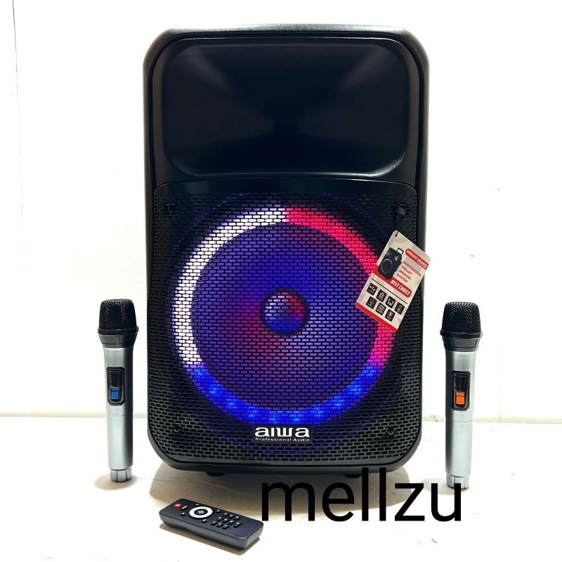 Speaker Portable Wireless Aiwa Elegant 12 Bluetooth 12 inch