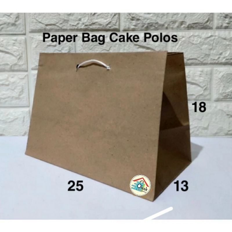 

Paperbag Cake Polos Uk P25xL13xT18