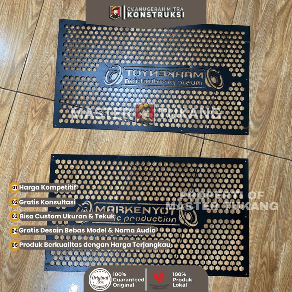 Grill Sound Tutup Ram Speaker Custom - TERLARIS