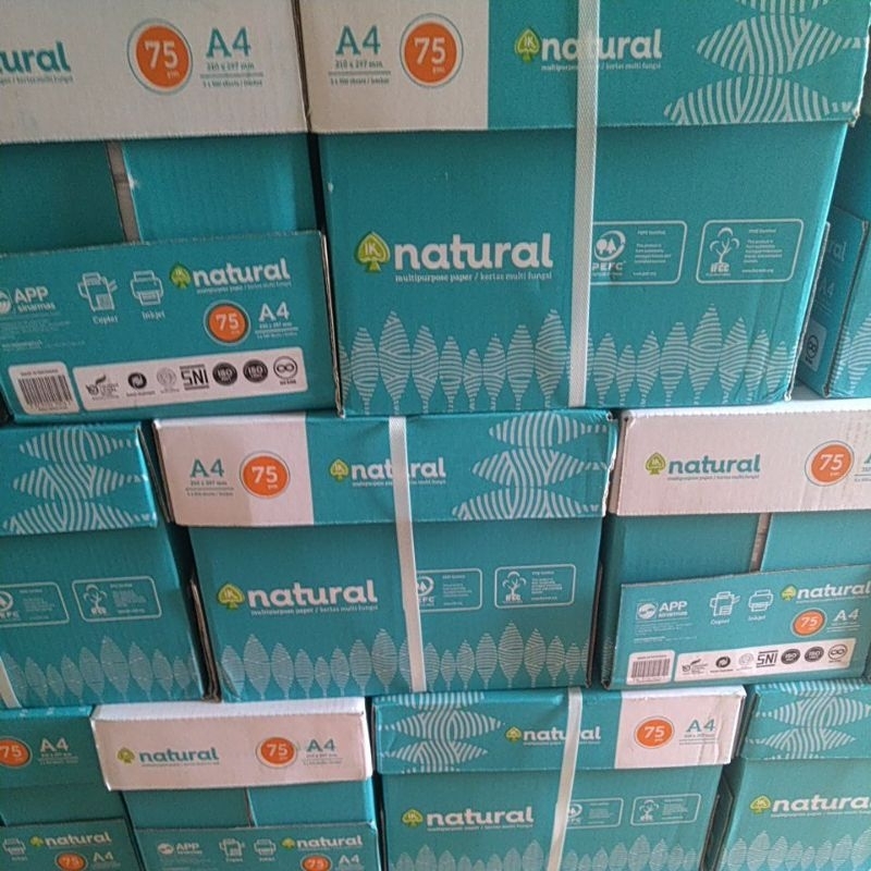 

kertas HVS natural 75 Gsm