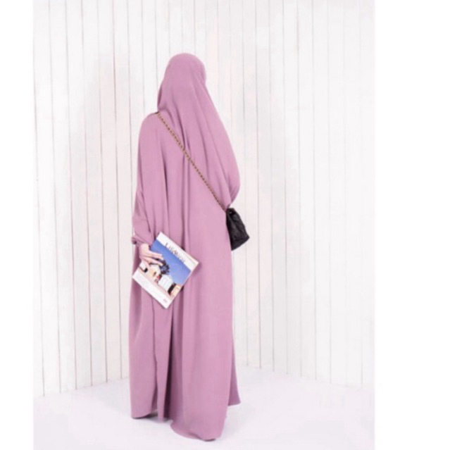 preloved French Khimar Over Head by Ummaira Abaya mazen anti uv