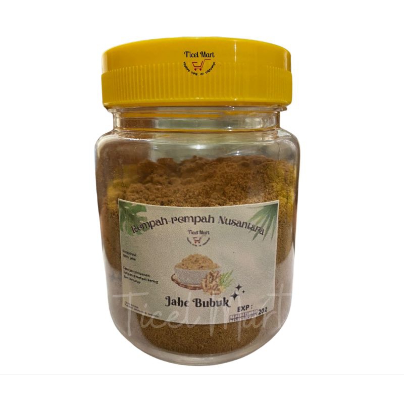 

50gr | Botol Jahe putih bubuk | Ginger powder | Herbal rempah asli indonesia