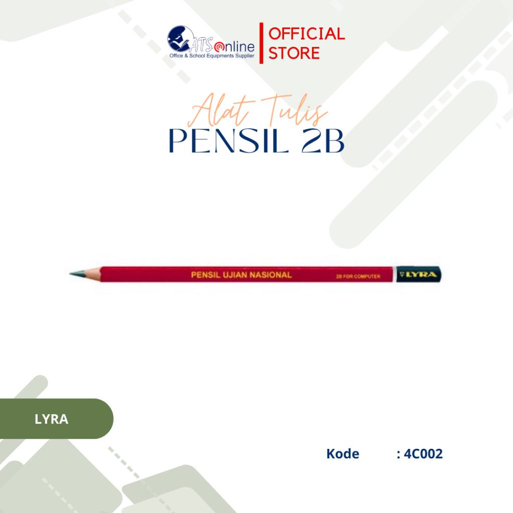 

LYRA Pensil Ujian Nasional 2B