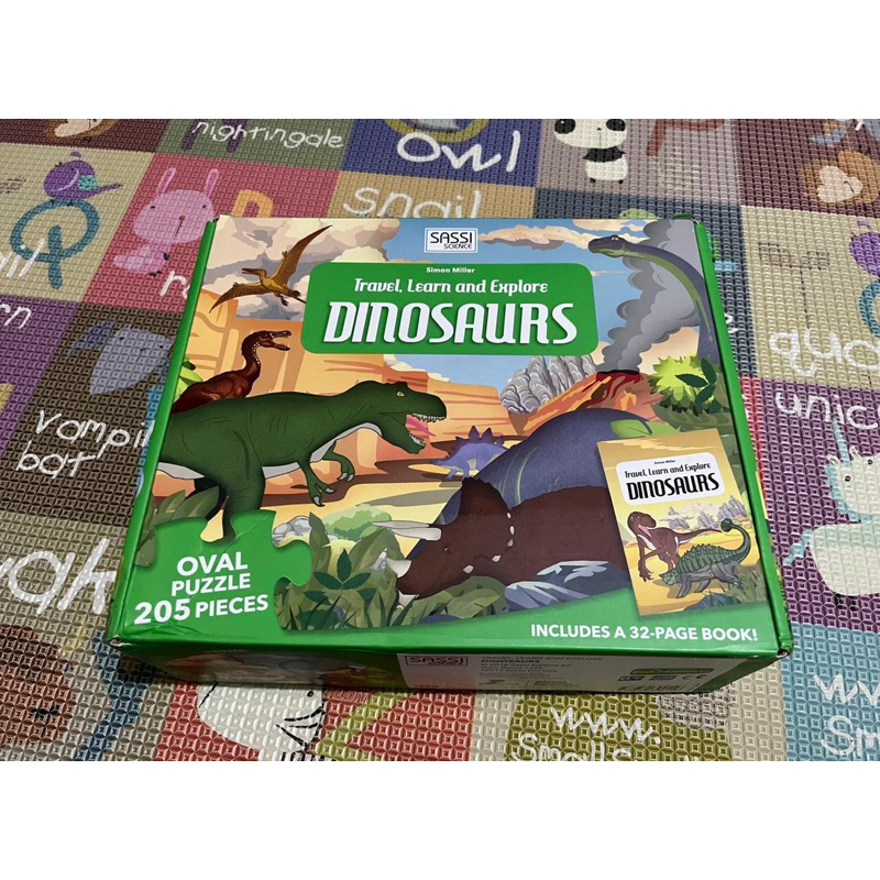 PUZZLE Sassi Dinosaurs (Preloved)