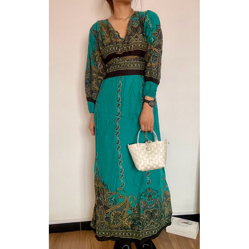 PRELOVED MAXI ETNIK DRESS