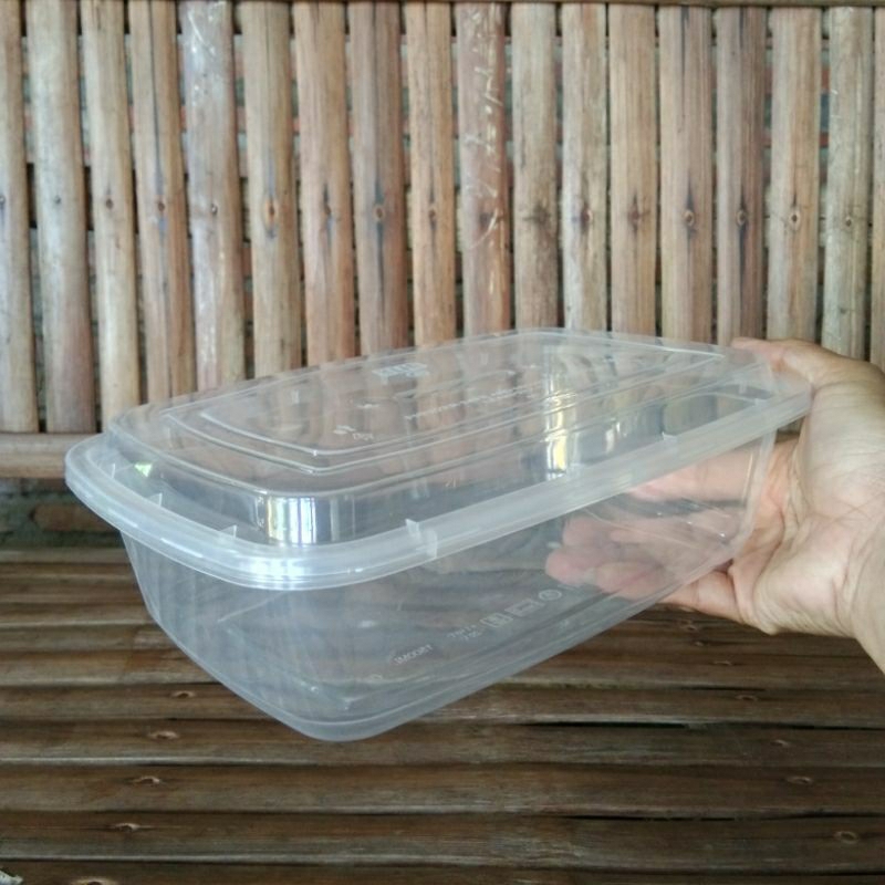 Eceran Thinwall Persegi Panjang 1500 ml