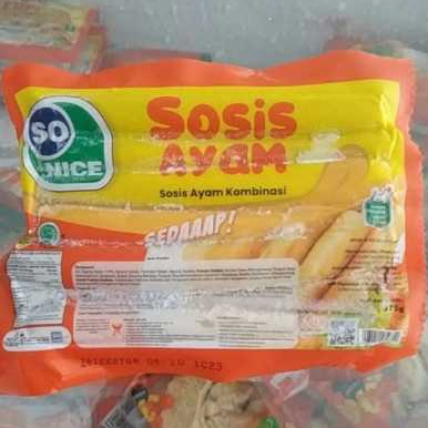 

Sosis Ayam Sonice Kombinasi 375gr isi 15pcs