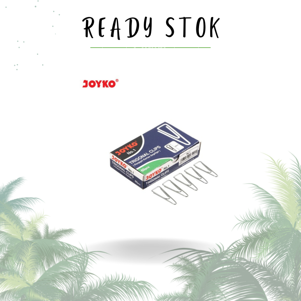 

TRIGONAL CLIP/PAPER CLIP NO. 1 JOYKO ( SET )