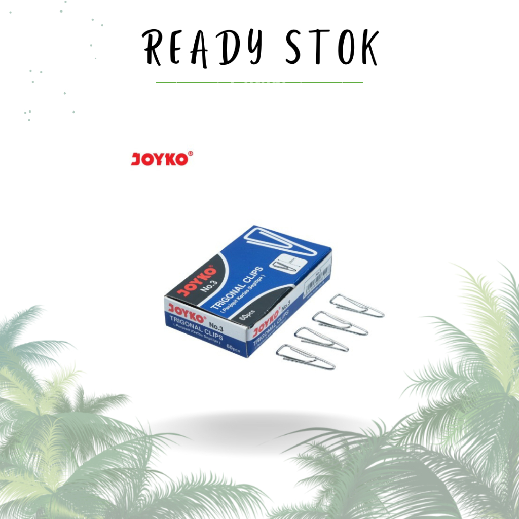 

TRIGONAL CLIP/PAPER CLIP NO. 3 JOYKO ( SET )