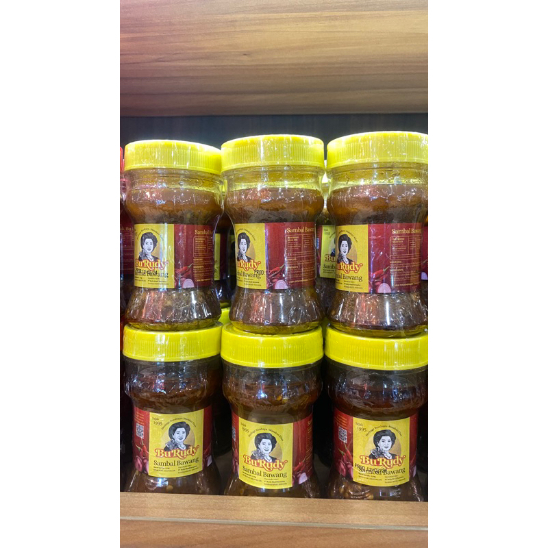 

Sambal bawang bu Rudy khas Surabaya 150ml