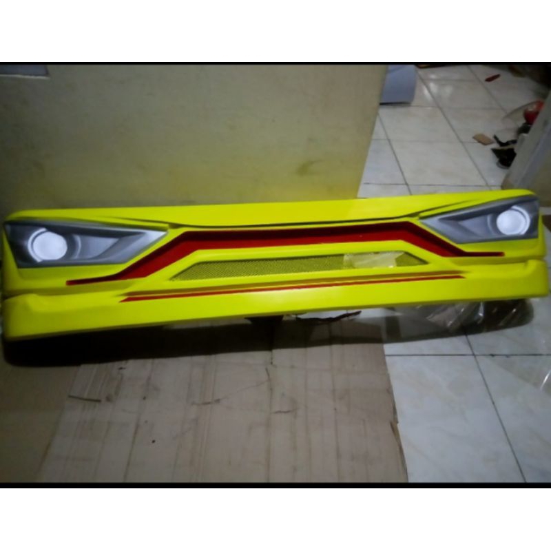 bemper truk dyna canter elf model sigra