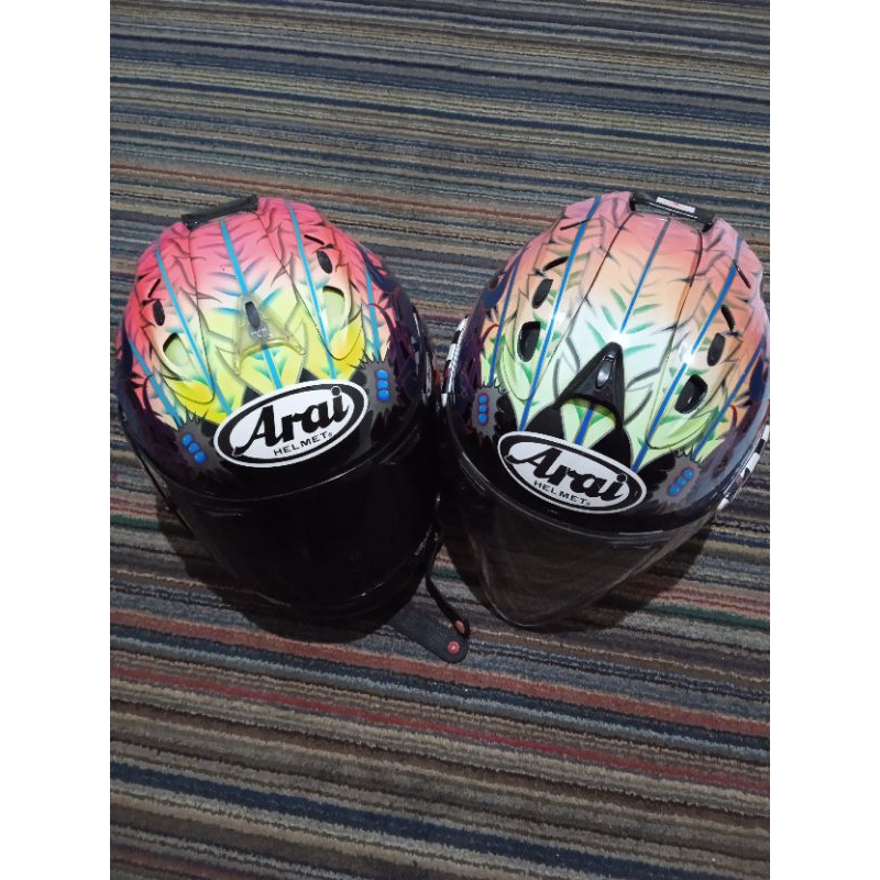 arai russel black couple rx7