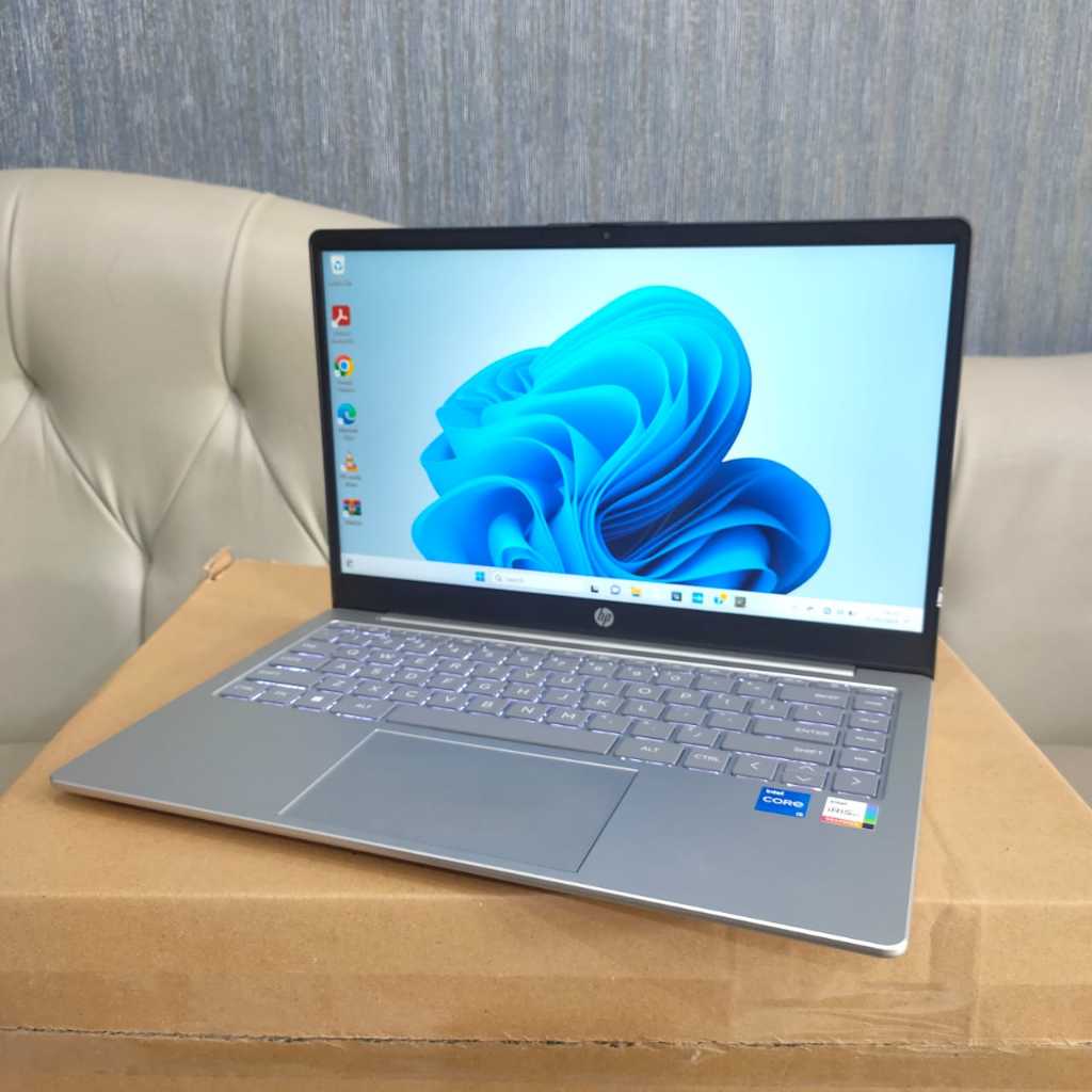 Laptop Baru Buka Dus Garansi On 2025 Hp 14-ep0001TU Core i5-1335U Ram 16/512Gb