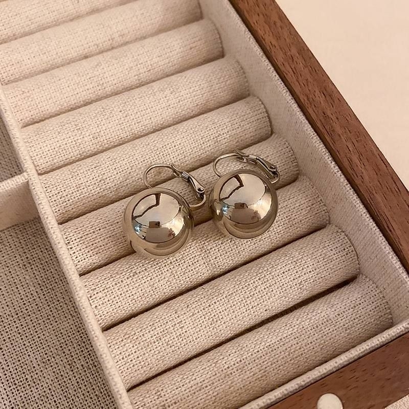 Anting Korea Jepit Silver