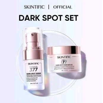 0SKINTIFIC 2PCS Set Brightening & Anti Dark Spot Paket Skincare Symwhite 377 Serum + Symwhite 377 Mo