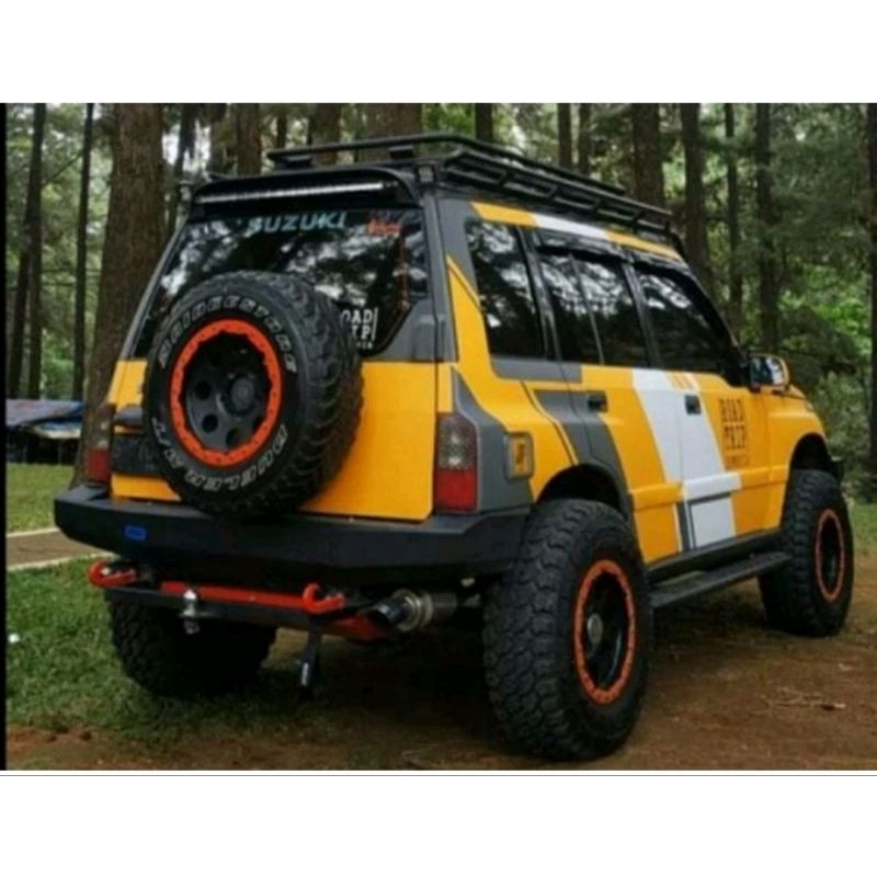 bemper belakang vitara escudo sidekick