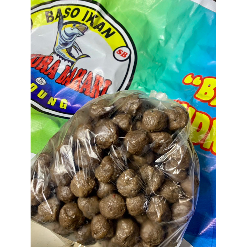 

baso ikan sedang hitam 200 btir