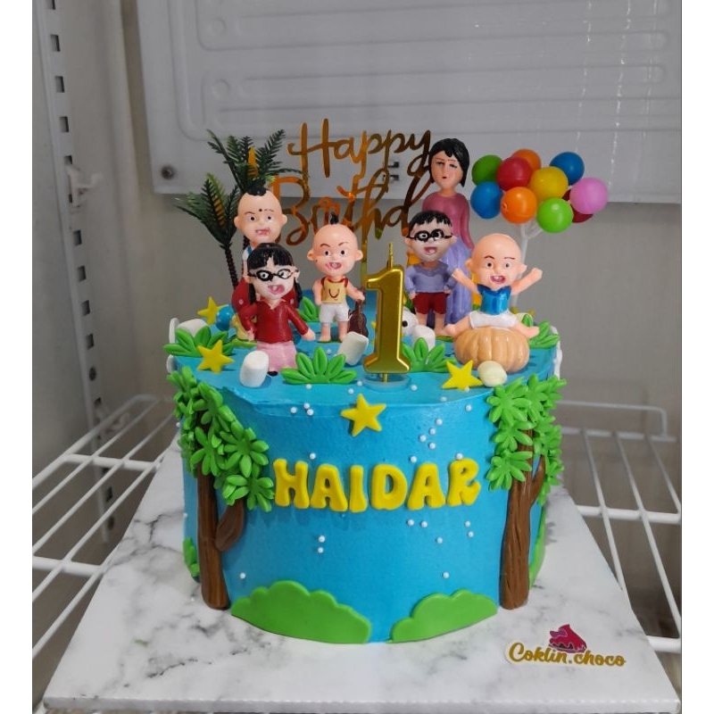 

KUE ULANG TAHUN IPIN UPIN / UPIN IPIN CAKE BIRTHDAY/ CUSTOM CAKE JAKARTA/ KUE ULTAH IPIN UPIN