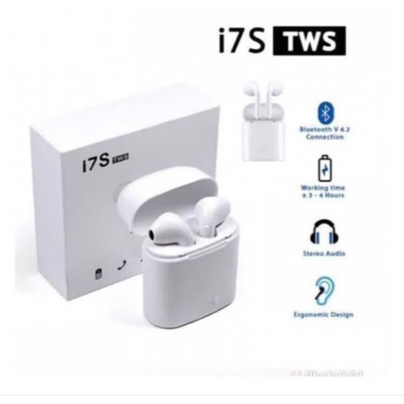 Headset HF Bluetooth TWS i7s
