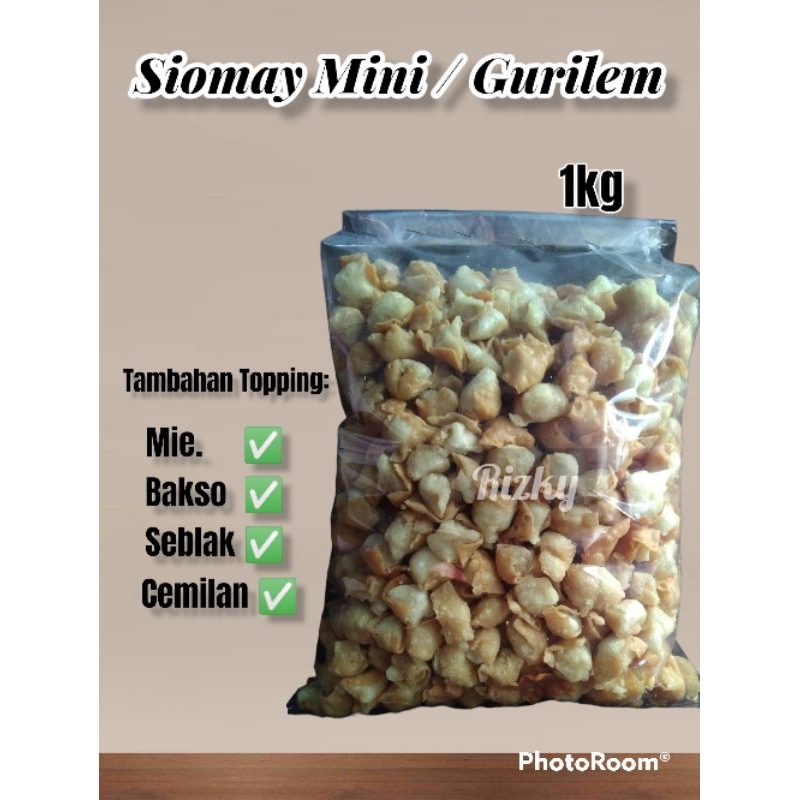 

Siomay Mini|Gurilem Renyah Gurih