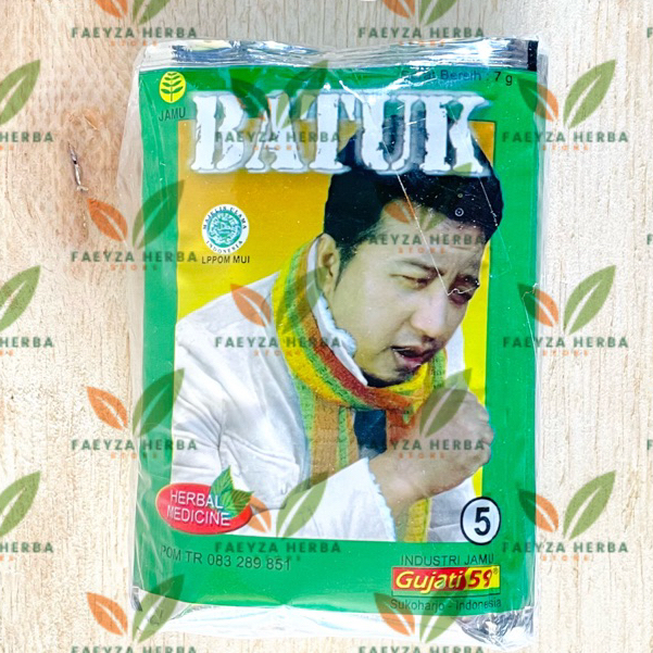 

Jamu Batuk bubuk Gujati 59 Isi 10 Sachet