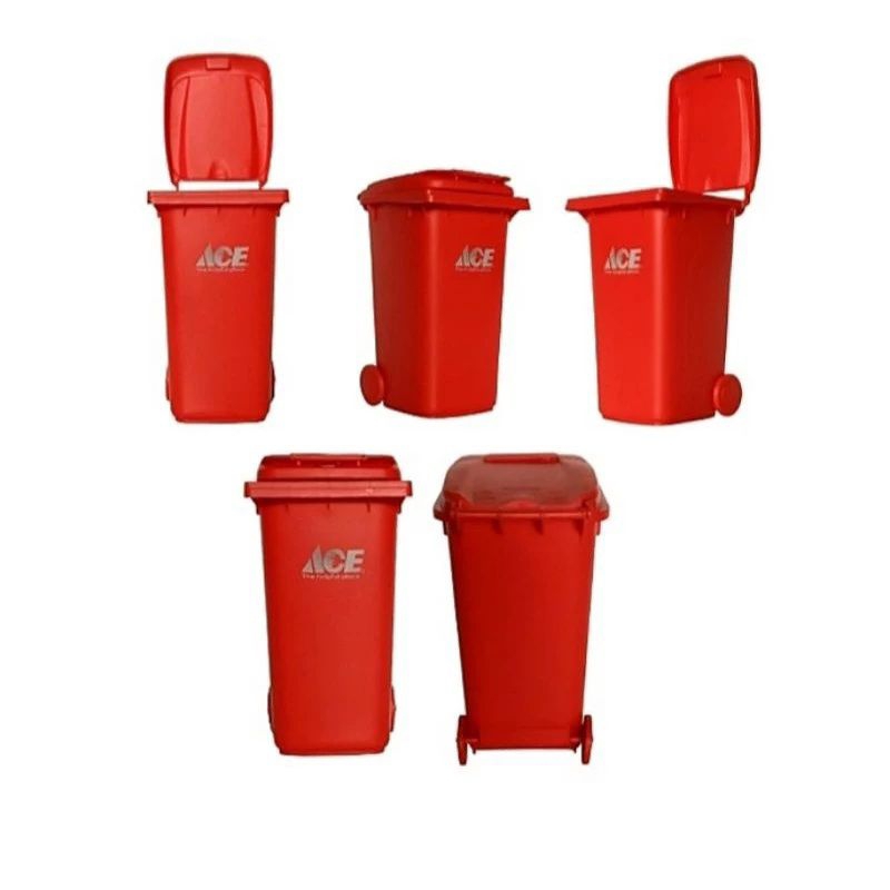 ACE HARDWARE MINIATUR TONG SAMPAH / TEMPAT SAMPAH MERAH KRISBOW