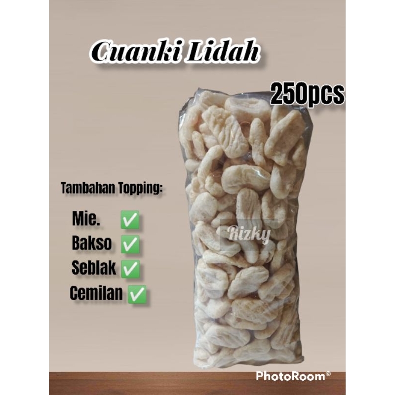 

Cuanki Lidah Isi 300pcs Topping Boci Dan Seblak
