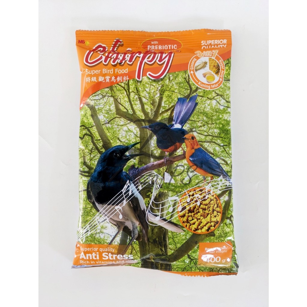 Chirpy Kuning | Voer Chirpy Kuning | Pur Chirpy Kuning