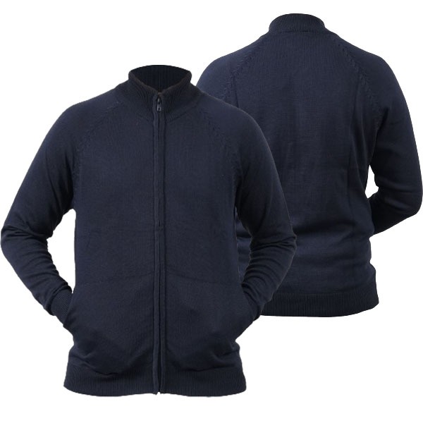 Boneh Sweater Rajut Resleting Depan Pria Wanita Rajut Korean Sweter Rajut Premium Jaket Knit Terbaru