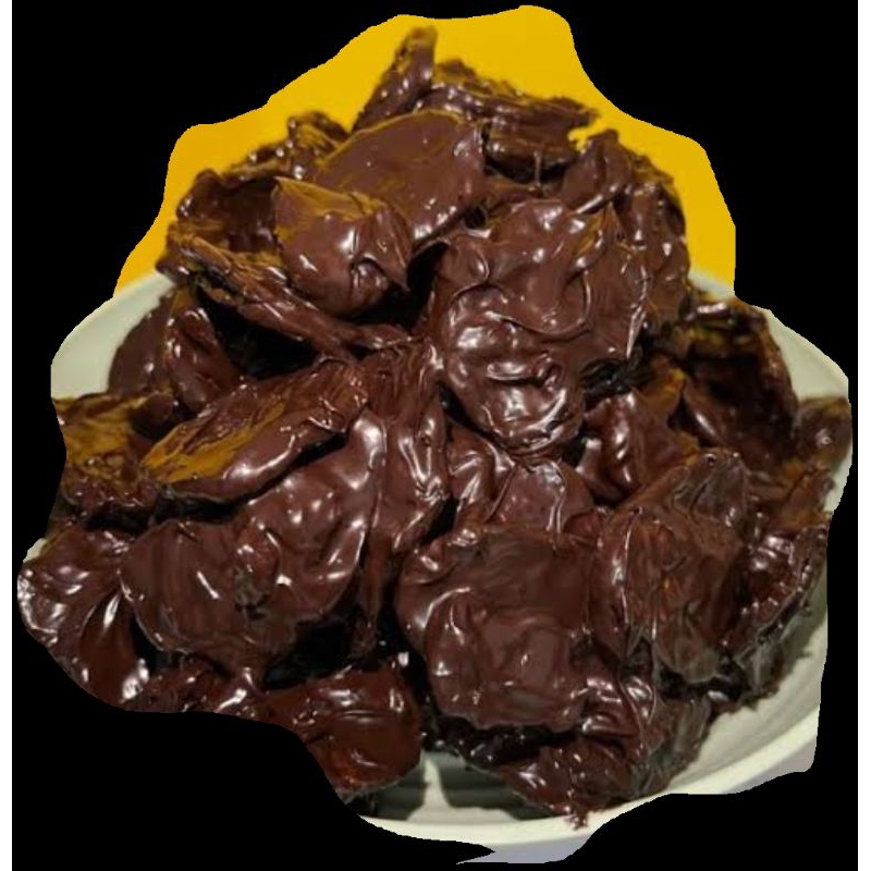 

Keripik pisang cokelat lumer