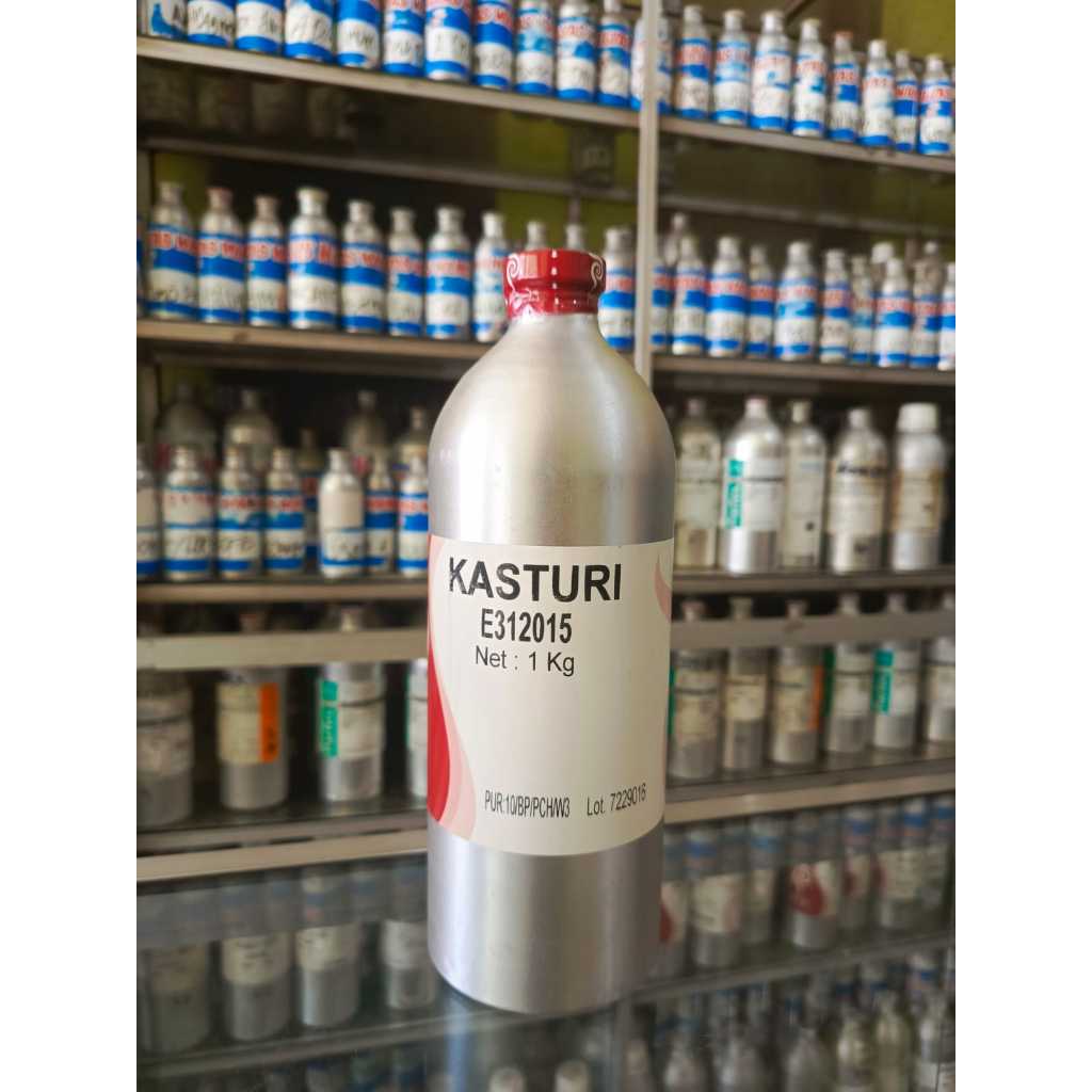 Bibit parfum KASTURI PUTIH segel PCH kemasan 1KG [segel original]