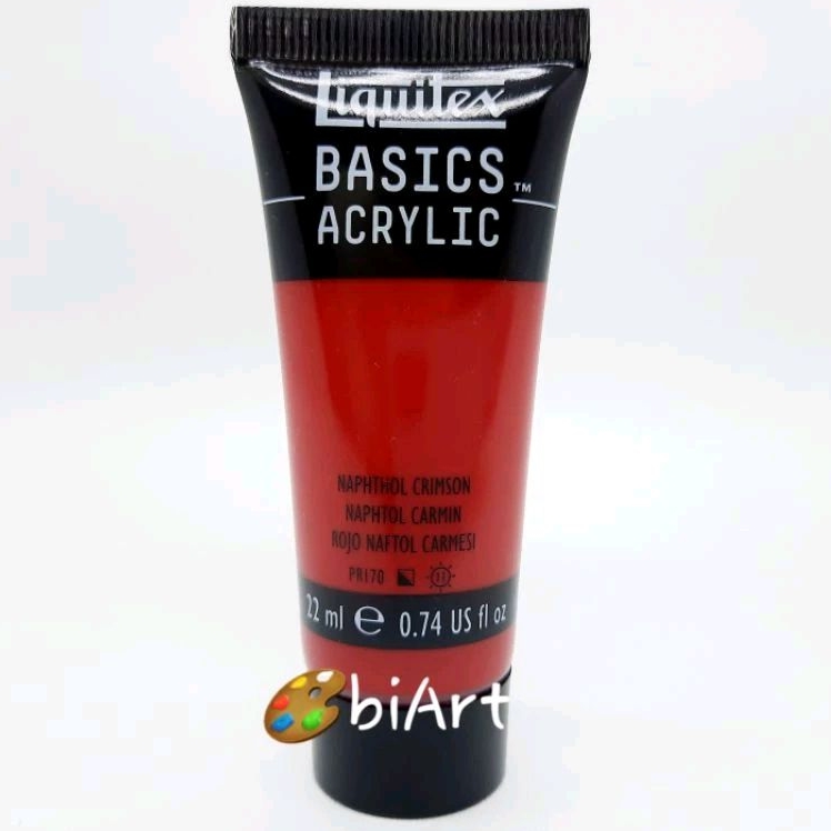 

Liquitex Basics Acrylic Colour 22 ml Naphthol Crimson